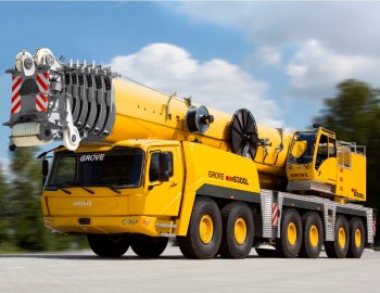 Аренда автокрана 300т GROVE GMK 6300L-1